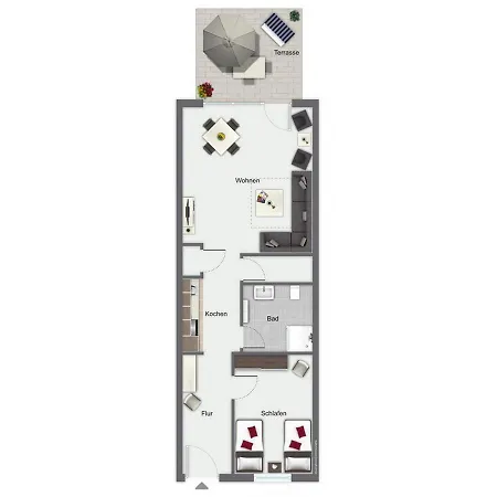 Papillon 01-2 Apartment *